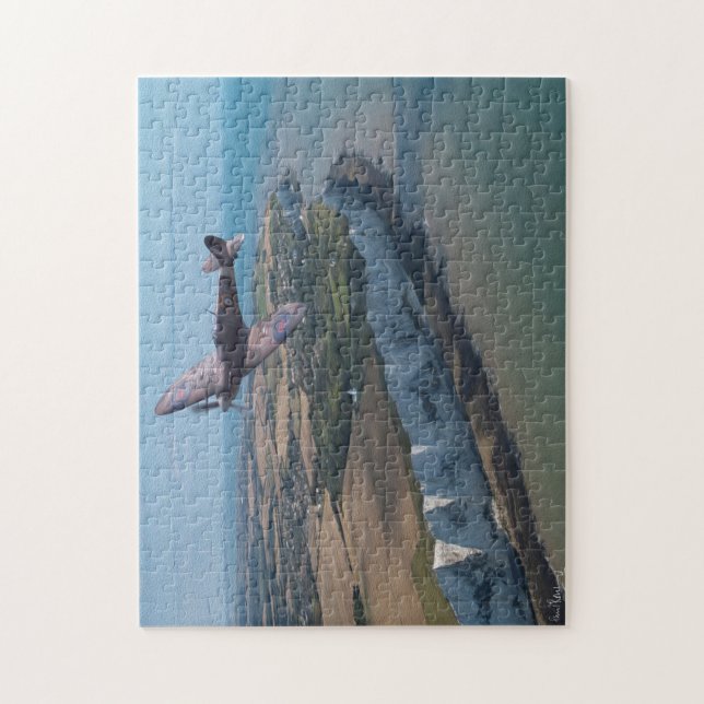 11" x 14" Spitfire Jigsaw with Gift Box Puzzle (Vertical)