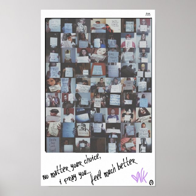 11" x 17" 'Untitled' Music Video Vida Killz Poster (Front)