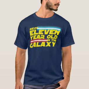 11 Year Old 11th Birthday Party Best In The Galay  T-Shirt