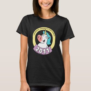 11 Years Funny Quote Legendary Awesome Bday T-Shirt