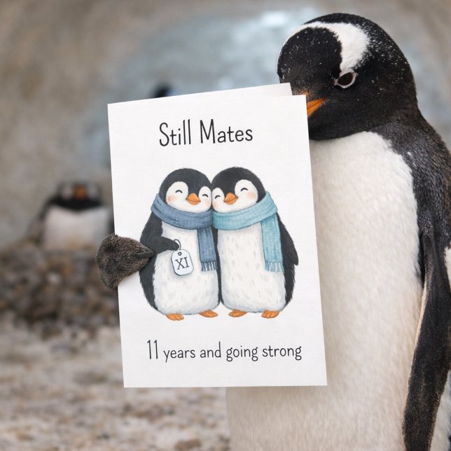 11 Years still mates aath anniversary Card (Creator Uploaded)