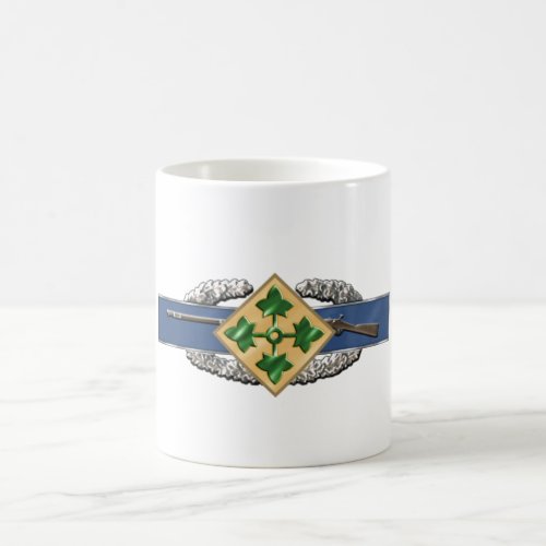 11B 4th Infantry Division Coffee Mug
