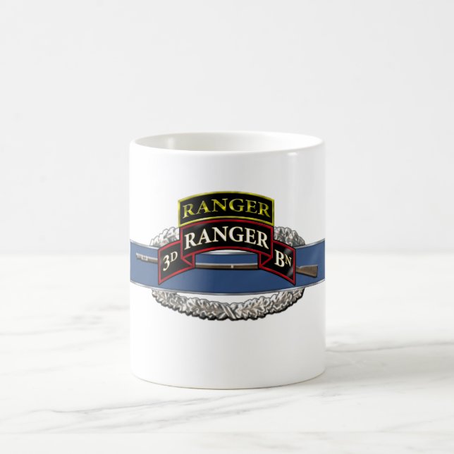 11B 75th Ranger 3rd Battalion w/ Tab Coffee Mug (Center)