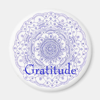 11Mandala 6, Gratitude Magnet