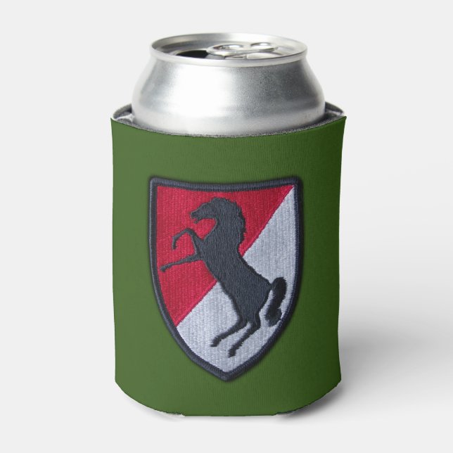 11th ACR Armored Cavalry Regiment Can Cooler (Can Front)