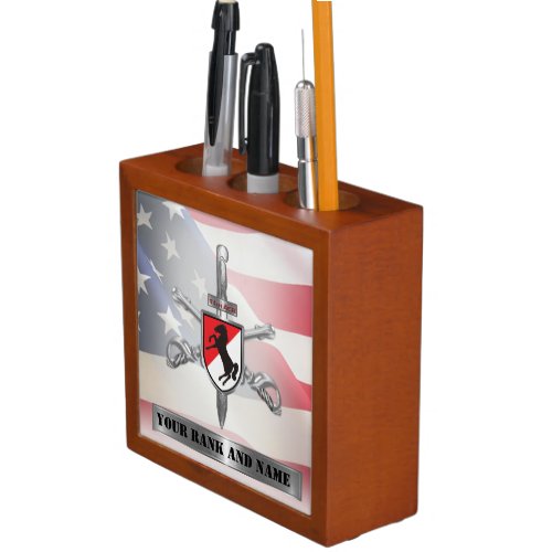 11th ACR Armored Cavalry Regiment Desk Organizer