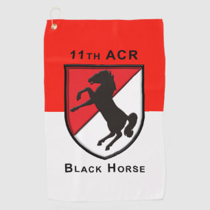 11th ACR Armored Cavalry Regiment Golf Towel