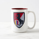 11th ACR Armored Cavalry Regiment Fort Meade Two-Tone Coffee Mug | Zazzle