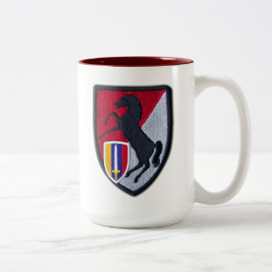 11th ACR Armored Cavalry Regiment Vietnam war Two-Tone Coffee Mug