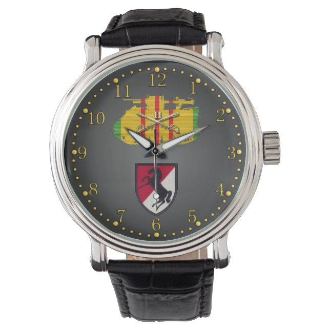 11th ACR Blackhorse Recoilless Rifle ACAV Watch (Front)
