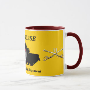 11th ACR M48A3 Patton & Crossed Sabers Mug
