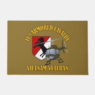 11th ACR - OH58 -- I Rode With The Blackhorse Doormat