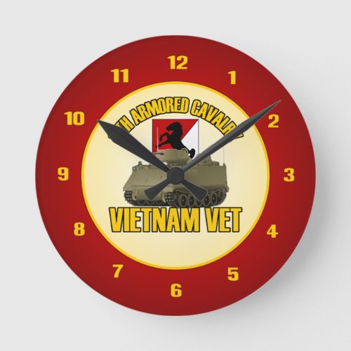 11th ACR Vietnam ACAV Round Clock