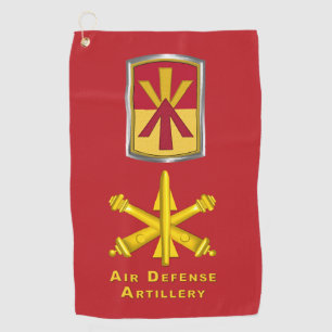 11th Air Defense Artillery Brigade Golf Towel