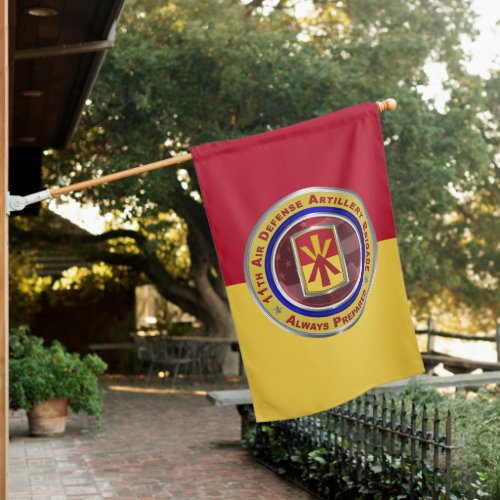 11th Air Defense Artillery Brigade  House Flag