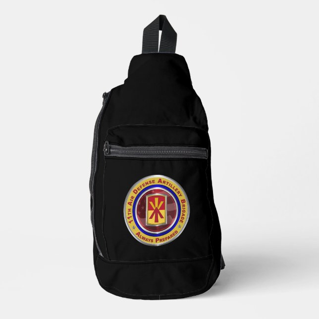 11th Air Defense Artillery Brigade Sling Bag (Front)