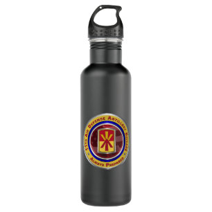 11th Air Defense Artillery Brigade Stainless Steel Water Bottle