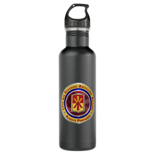 11th Air Defense Artillery Brigade  Stainless Steel Water Bottle