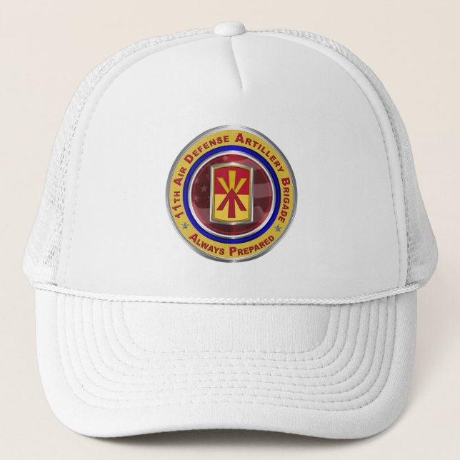 11th Air Defense Artillery Brigade  Trucker Hat (Front)