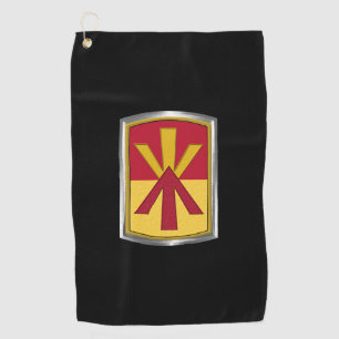 11th Air Defense Brigade Customized Patch Golf Towel
