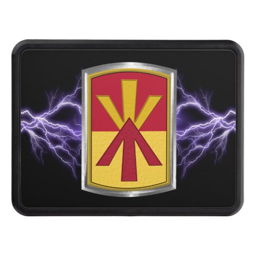 11th Air Defense Brigade Customized Patch   Hitch Cover