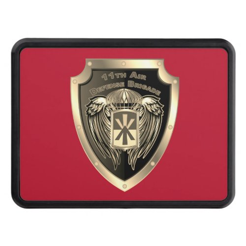 11th Air Defense Brigade Customized Shield  Hitch Cover