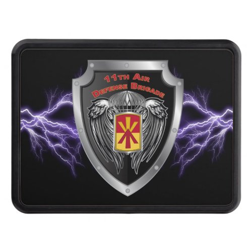 11th Air Defense Brigade Customized Shield  Hitch  Hitch Cover