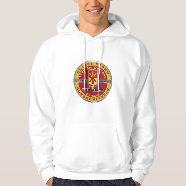 11th Air Defense Brigade Desert Storm Hoodie (Front)