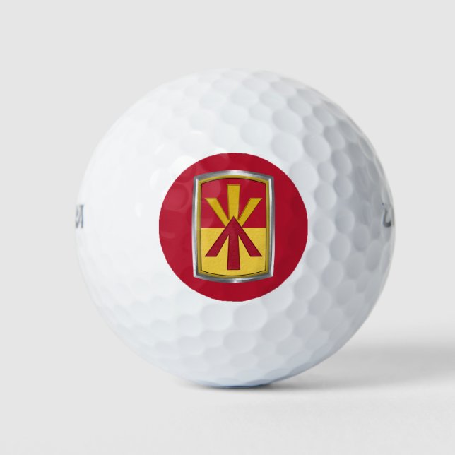 11th Air Defense Brigade   Golf Balls (Front)