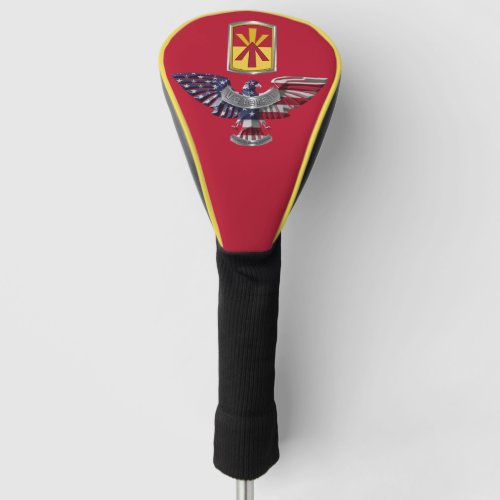 11th Air Defense Brigade Train To Fight Eagle Golf Head Cover