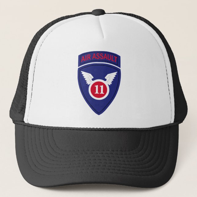 11th Airborne Division Air Assault Trucker Hat (Front)