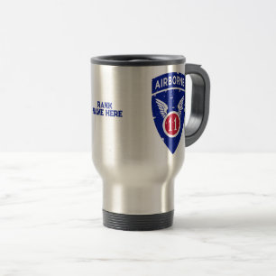11th Airborne Division "Arctic Angels" Custom Travel Mug