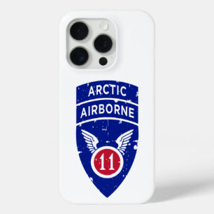 11th Airborne Division "Arctic Angels" Distressed iPhone 15 Pro Case