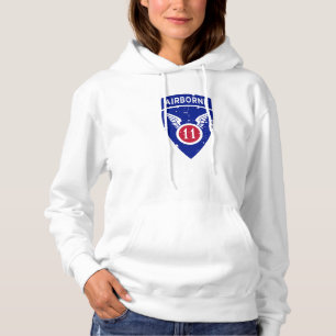 11th Airborne Division "Arctic Angels" Grunge Hoodie
