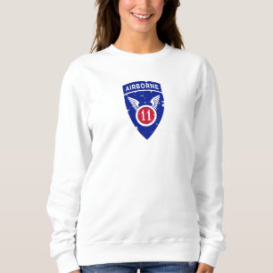11th Airborne Division "Arctic Angels" Grunge Sweatshirt