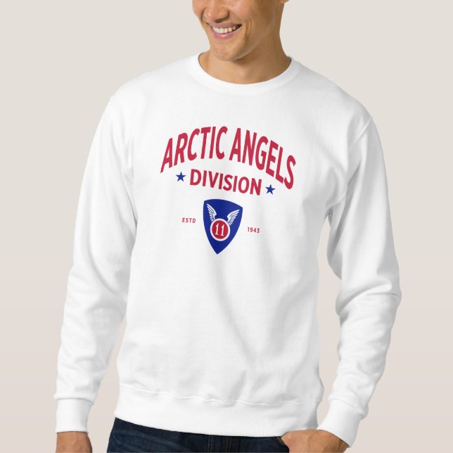 11th Airborne Division Arctic Angels Sweatshirt (Front)