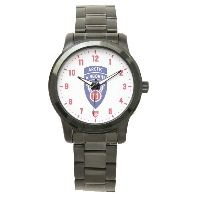 11th Airborne Division Arctic Angels Veteran Watch (Front)