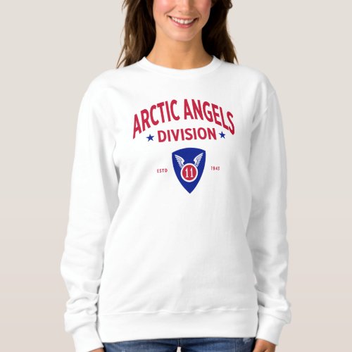 11th Airborne Division Arctic Angels Women Sweatshirt