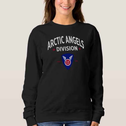 11th Airborne Division _ Arctic Angels Women Sweatshirt
