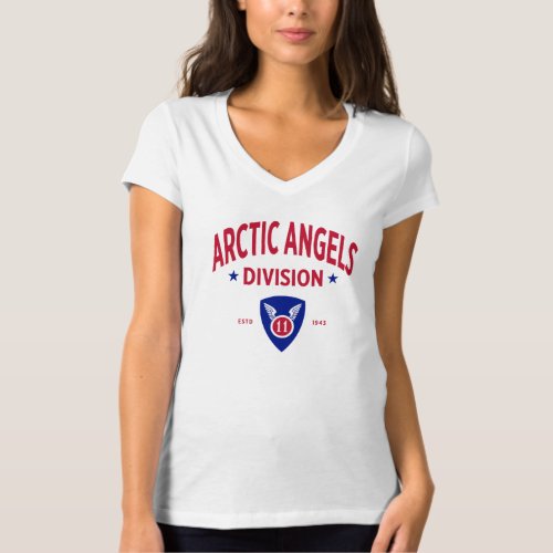 11th Airborne Division Arctic Angels Women T_Shirt