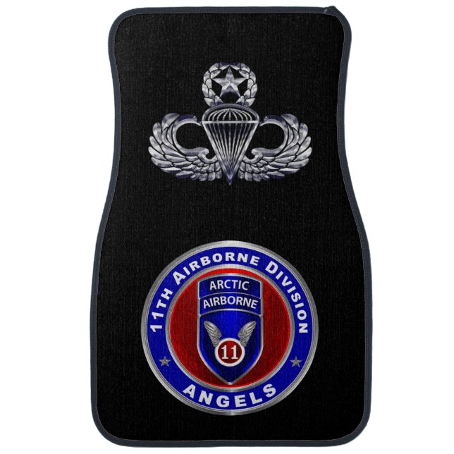 11th Airborne Division  Car Floor Mat (Front)