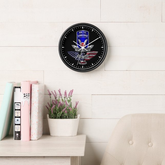 11th Airborne Division Clock (Reading Room)