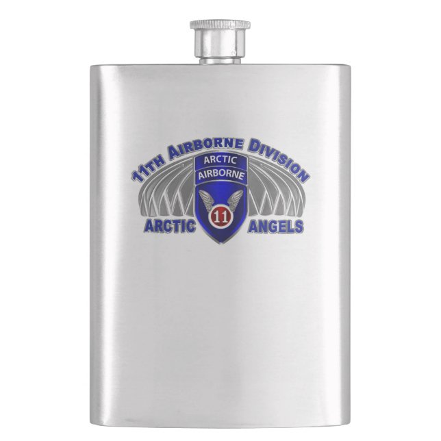 11th Airborne Division     Flask (Front)