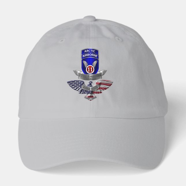 11th Airborne Division  Hat (Front)