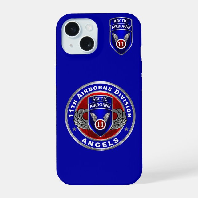 11th Airborne Division  Iphone Case (Back)
