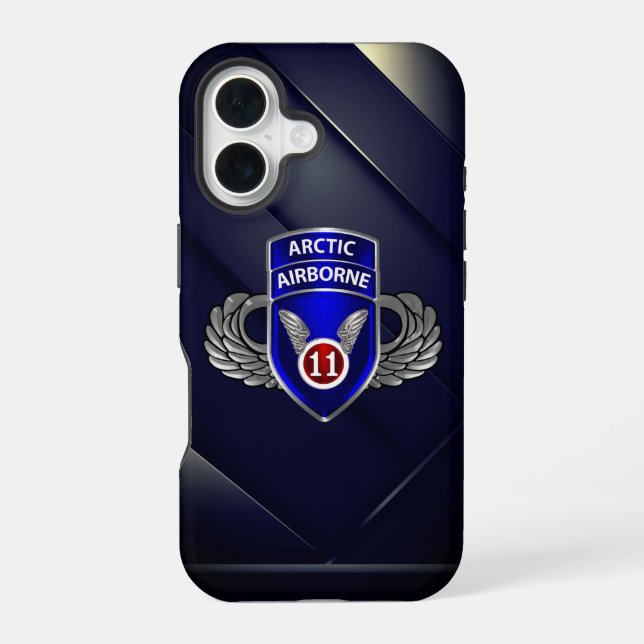 11th AIrborne Division  Iphone Case (Back)