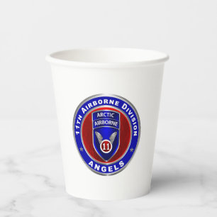 11th Airborne Division Paper Cups