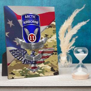 11th Airborne Division Plaque