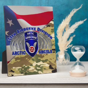 11th Airborne Division Plaque