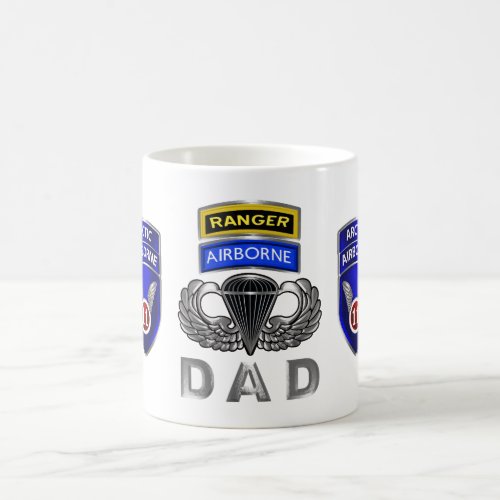 11th Airborne Division Ranger Airborne Dad Coffee Mug